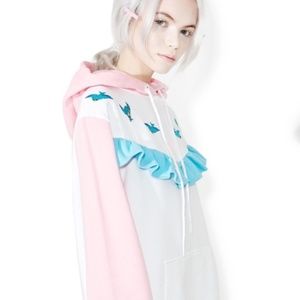 NWT Disney x Lazy Oaf Cinderella Castle Hoodie - M